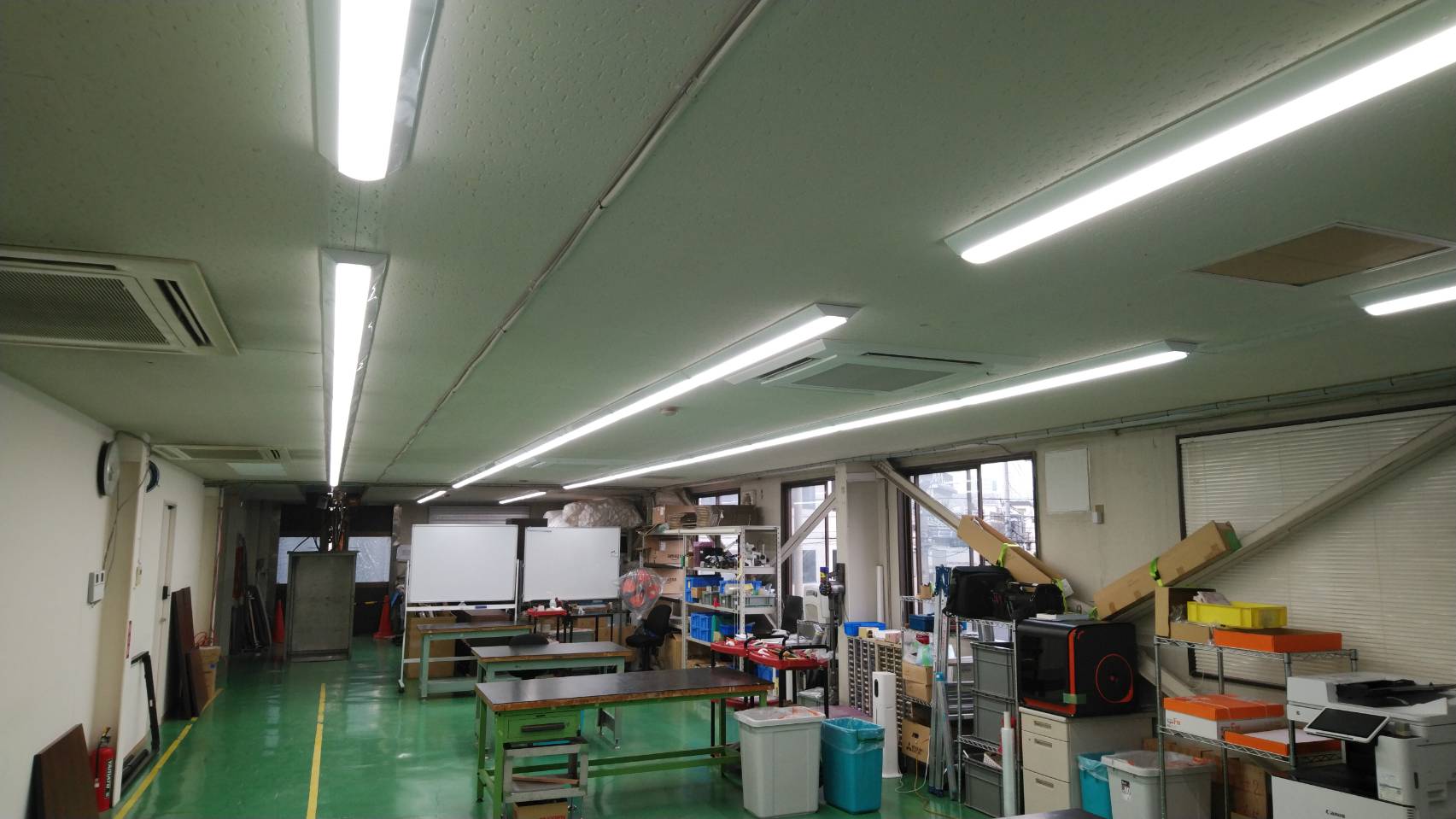 川崎市 武蔵新城　ビル用マルチエアコンの新規設置